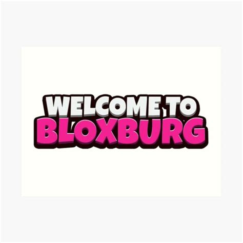 Bloxburg WelcomeSign