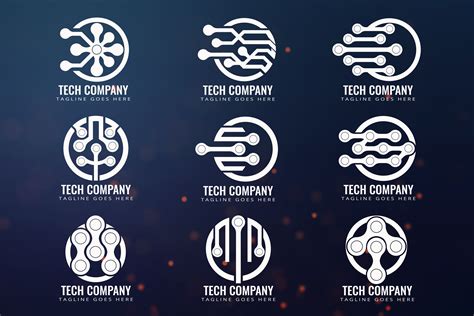 Professional Tech Logo Design Template by OkanMawon | Codester