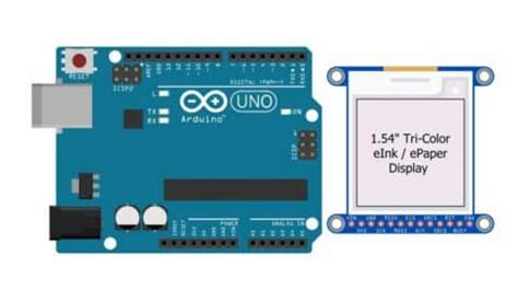 Interfacing Arduino To An E-ink Display