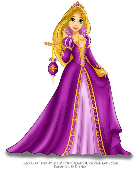 Rapunzel in royal purple by selinmarsou on DeviantArt Rapunzel Flynn ...