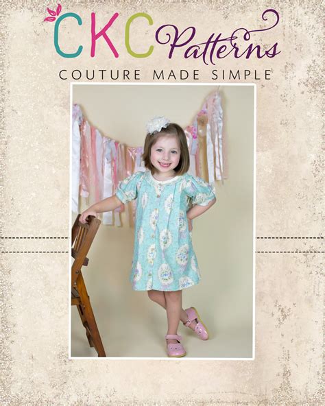 Bernadette's Top and Dress PDF Pattern