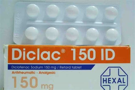 Diclac 150 id 150mg 20 prolonged release tablets | Wayak