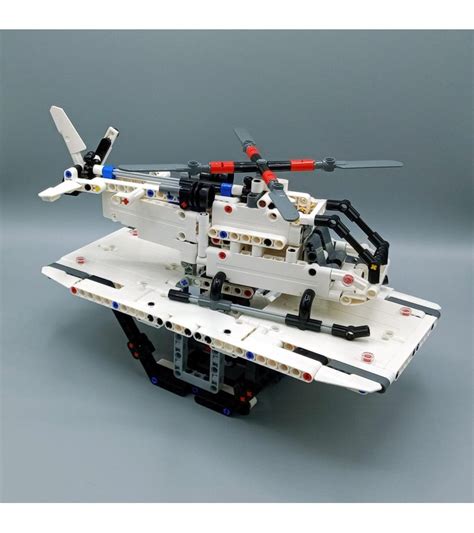 LEGO MOC 42158 Helicopter Control Center by Nequmodiva | Rebrickable - Build with LEGO