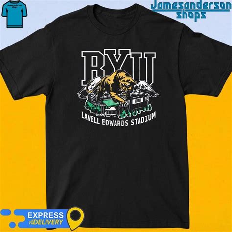 Byu Cougars Mascot Lavell Edwards Stadium Shirt - Walmart.com