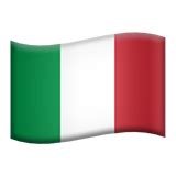 Bandiera Italiana Emoji