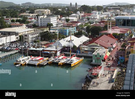 Antigua, Caribbean, Port, Cruise Stock Photo - Alamy