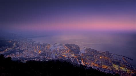 monaco, Night, Cityscap Wallpapers HD / Desktop and Mobile Backgrounds