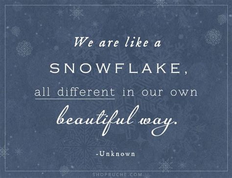 Sunday Inspiration: Snowflakes / Ruche Blog | Ruche | Winter quotes, Inspirational quotes, Quotes