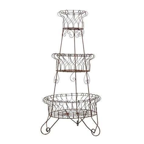 Diy Plant Stand, Planter Stand, Falmouth, Wrought Iron Plant Stands, Tiered Planter, Iron ...