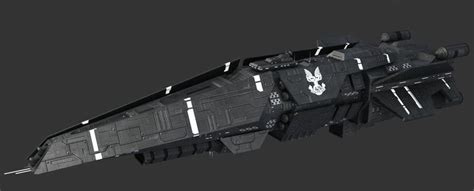 UNSC-Midlothian Destroyer (Halo) [1191x482] | Halo ships, Starship ...