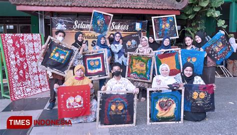 Motif Pohon Sukun di Batik Sukun Kota Malang Terselip Doa dan Makna Filosofis - TIMES Indonesia