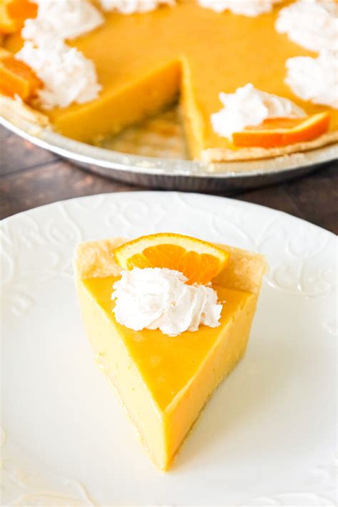 Orange Pie - THIS IS NOT DIET FOOD