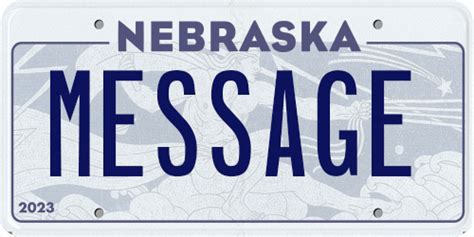 License Plates | Nebraska Department of Motor Vehicles