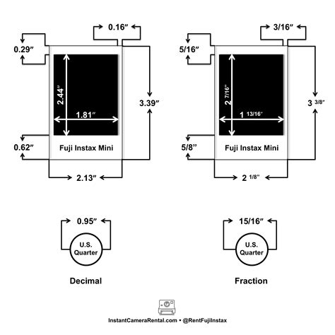 Fujifilm Instax Photo Size (Mini vs. Square vs. Wide) — EVERYTHING ...