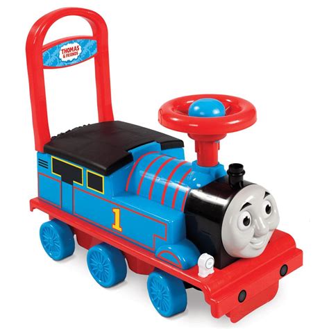 THOMAS THE TANK ENGINE RIDE ON & WALKER TOY TRAIN NEW | eBay