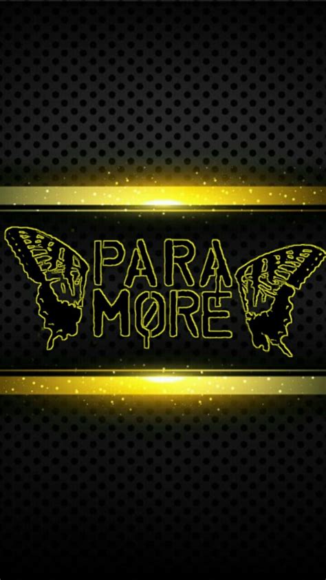 Paramore Logo Bars Wallpaper