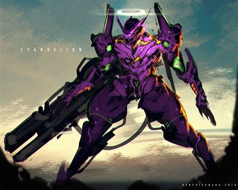 Brainstorm Challenge Evangelion Redesign 2, Benedick Bana on ArtStation at https://www ...