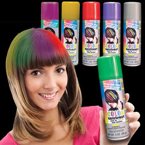 Colored Hair Spray - Non Light Up Novelties & Toys