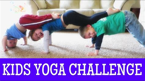 KIDS YOGA CHALLENGE - YouTube