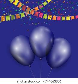 Birthday Celebration Banner Stock Vector (Royalty Free) 744863836 | Shutterstock