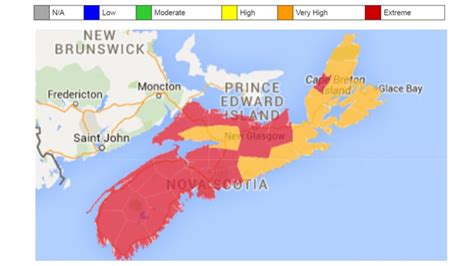 Nova Scotia forest fire risk very high to extreme across province ...