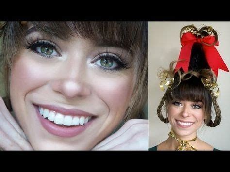 Cindy Lou Who Makeup Tutorial - YouTube | Cindy lou who hair, Cindy lou ...