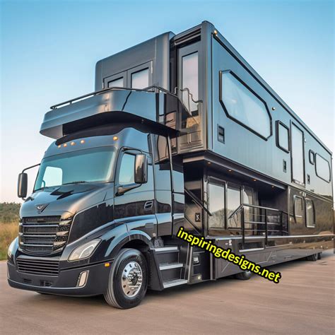 Highway Castles: These Epic Semi-Truck RV Conversions Have Their Own Balconies – Inspiring Designs