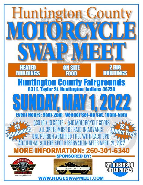 Huntington, Indiana Swap Meet | Born To Ride Motorcycle Magazine - Motorcycle TV, Radio, Events ...