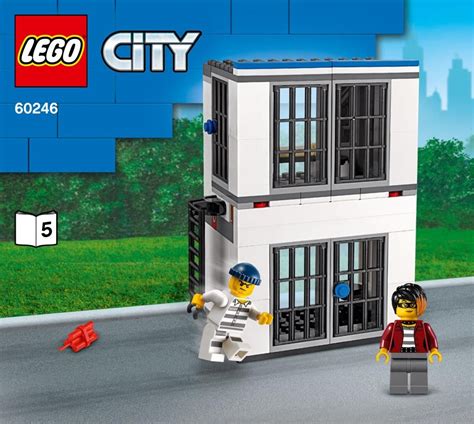 Building Instructions - Instructions de montage - LEGO 60246 : Le commissariat de police - Livre ...