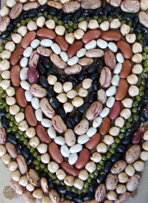 17 best images about bean art on Pinterest | Kids crafts, Crafts and Dried beans