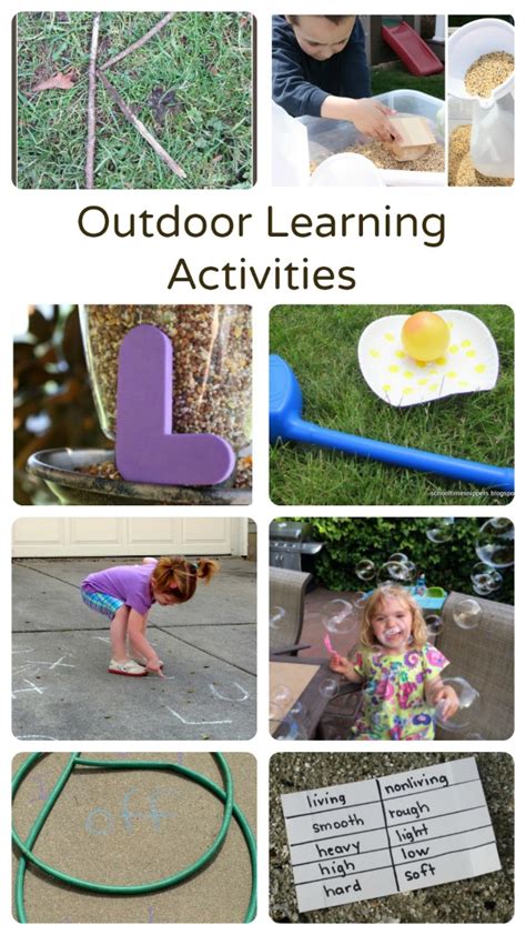 Fun Outdoor Learning Activities - Fantastic Fun & Learning