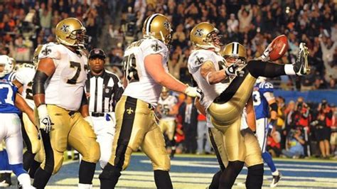 Flashback: Brees to Shockey for the Super Bowl XLIV TD