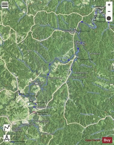 Grayson Lake Fishing Map | Nautical Charts App