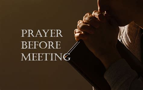 Prayer Before Meeting: Opening Prayer for Work or School Meetings - Tech Pilipinas