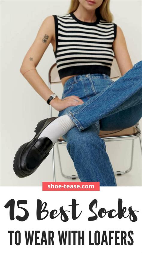 Most Stylish Socks for Loafers - 15 Socks and Loafers Ideas for Women