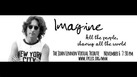 Imagine - John Lennon Tribute November 6, 2020 - YouTube