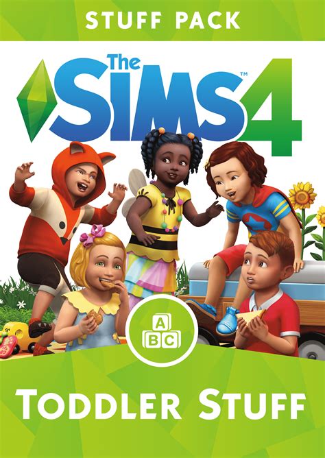 The Sims 4 Toddler Stuff: Official Assets (Renders, Logo, Boxart, Screens)