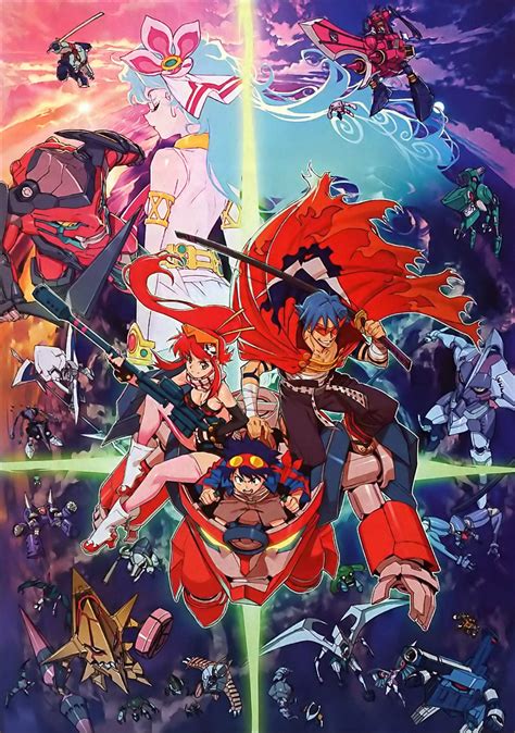 Grenragan | Anime, Awesome anime, Gurren lagann