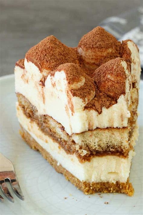 No-Bake Tiramisu Cheesecake - El Mundo Eats