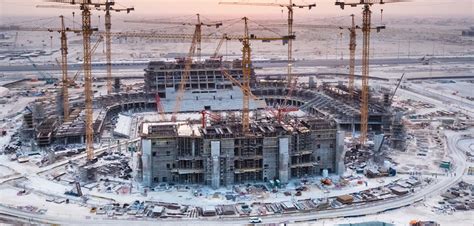 Qatar 2022: New aerial pictures reveal FIFA World Cup stadium progress ...