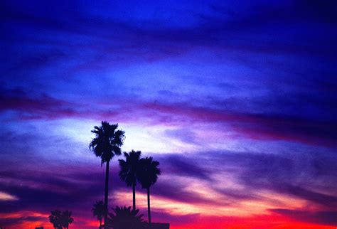 Santa Monica Beach Sunset Photograph by Marvin Wolf - Fine Art America