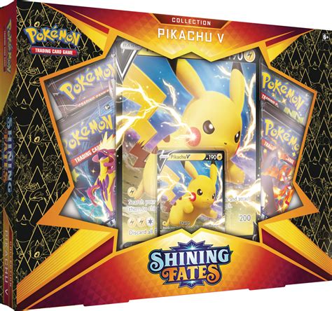 Buy Pokemon TCG: Shining Fates Collection - Pikachu V Online at Lowest Price in Ubuy Nepal ...