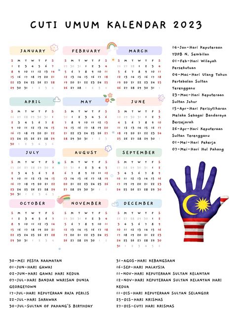 Calendar 2024 Sabah Malaysia Public Holiday - Cammy Abigale