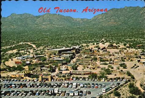 Old Tucson Aerial View Old Tucson Studios, AZ