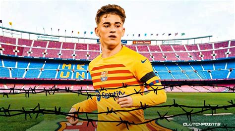 Barcelona's Gavi breaks silence on his future at the Camp Nou