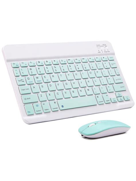 Ultra-Slim Bluetooth Keyboard and Mouse Combo Rechargeable