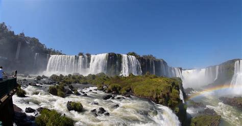 Video of a Iguazu Falls with Rainbow Free Stock Video Footage, Royalty ...