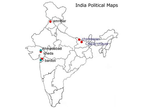 locate champran and chouri choura in an outline map of india - 1912544 | Meritnation.com