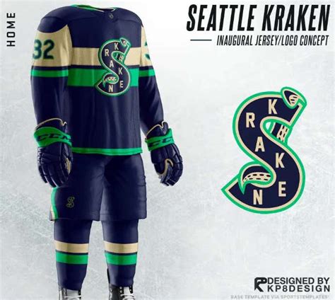 Seattle Kraken Jersey Concept