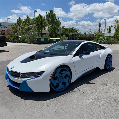 BMW I8 Frozen Blue - The Auto Firm